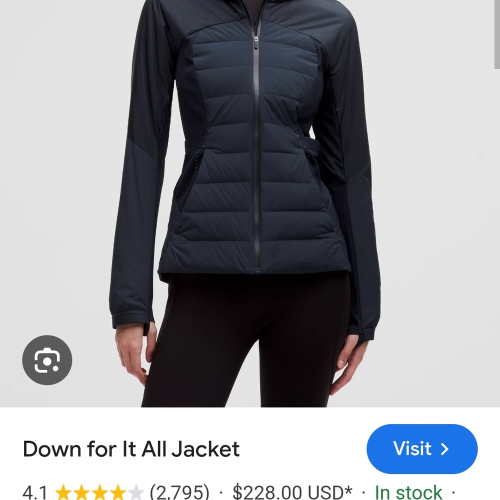 Women's Black Puffer Jacket